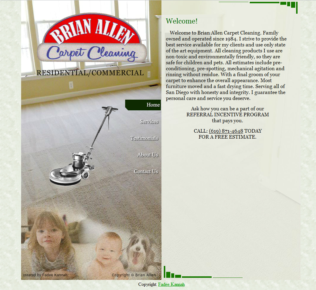 Brian Allen Carpet Cleaning